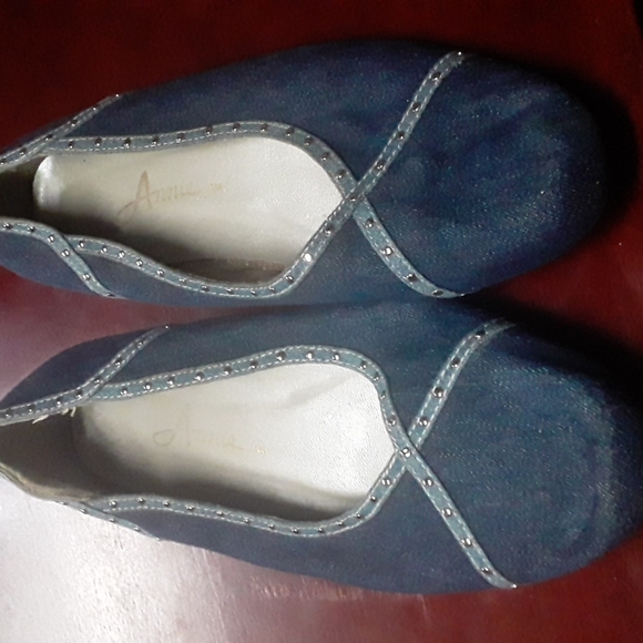 Studded Denim Shoes - Picture 2 of 6